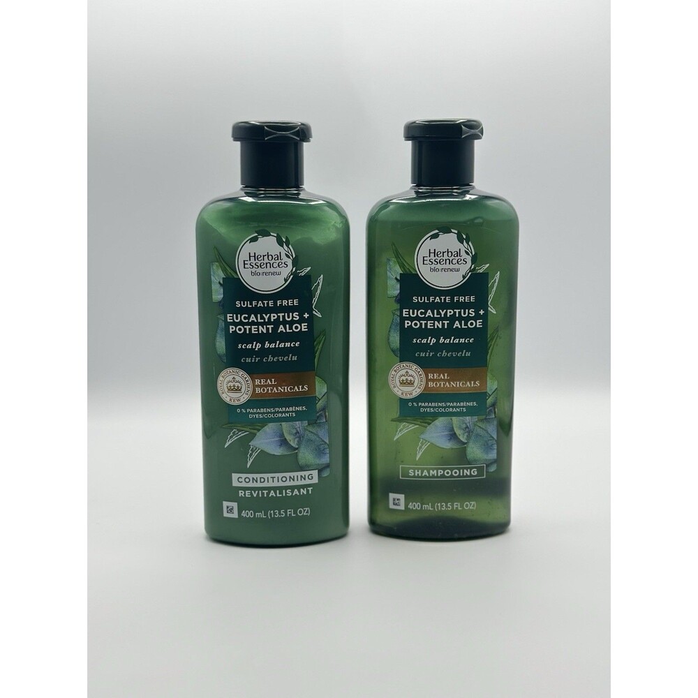 Herbal Essences Bio:Renew Eucalyptus + Potent Aloe Set 13.5 oz Scalp Balance